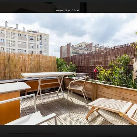 Loft Proche Paris, Charpente Apparente Apartament *