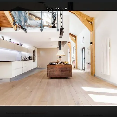 Loft Proche Paris, Charpente Apparente Apartament