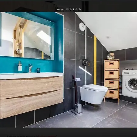 Apartament Loft Proche Paris, Charpente Apparente *
